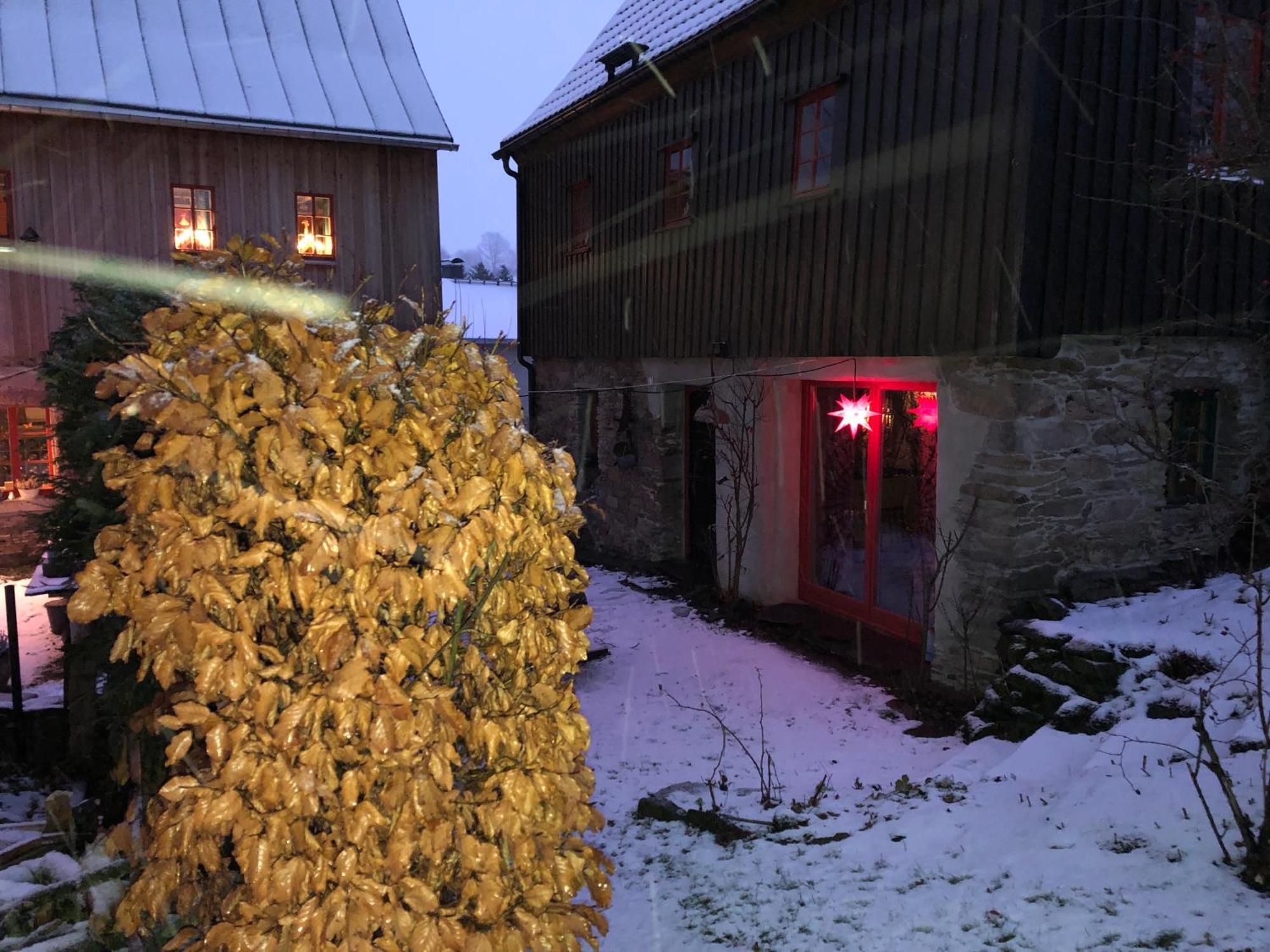 Ferienhaus Lebenswerkstatthof Mildenau Bagian luar foto