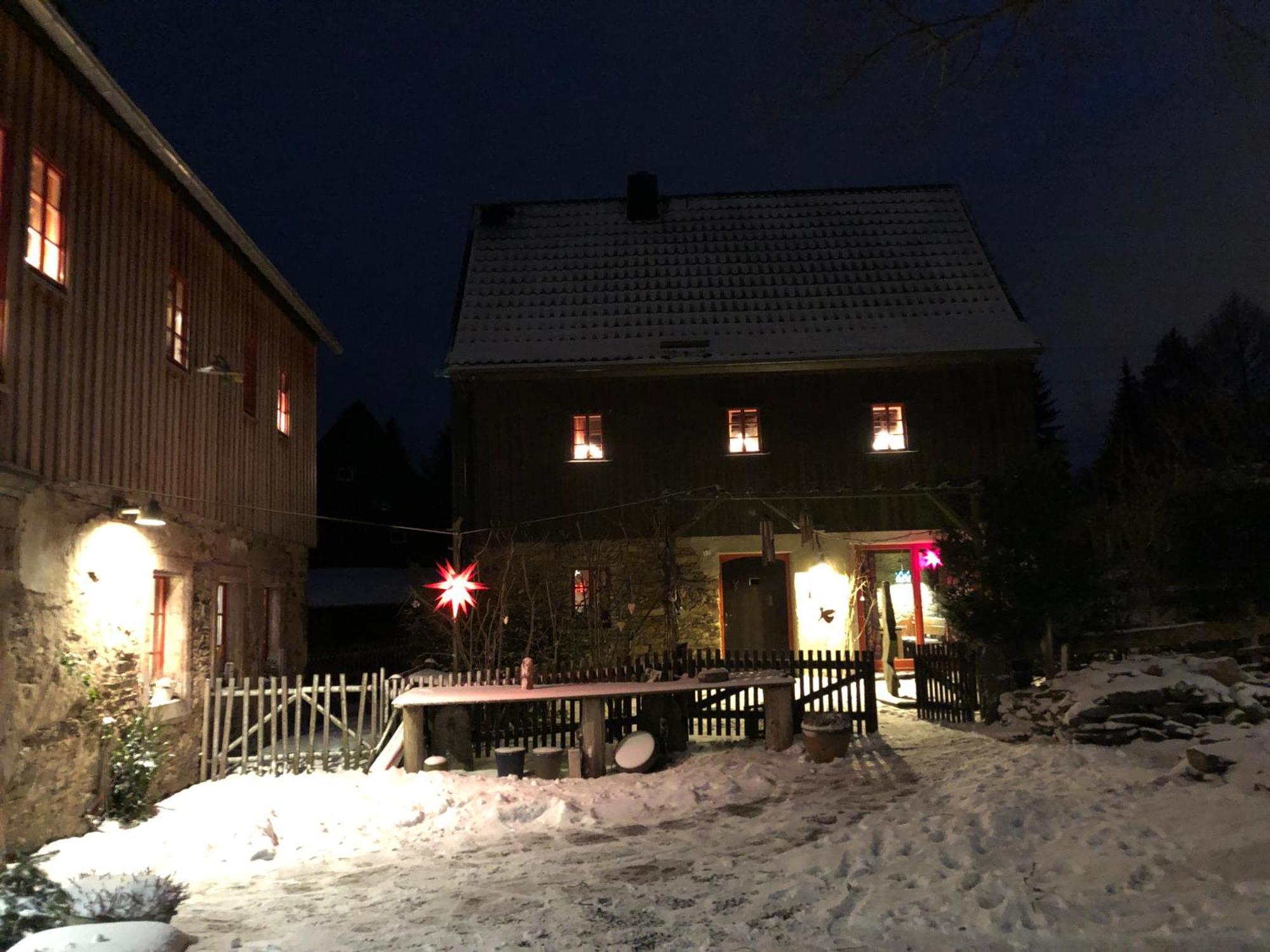 Ferienhaus Lebenswerkstatthof Mildenau Bagian luar foto