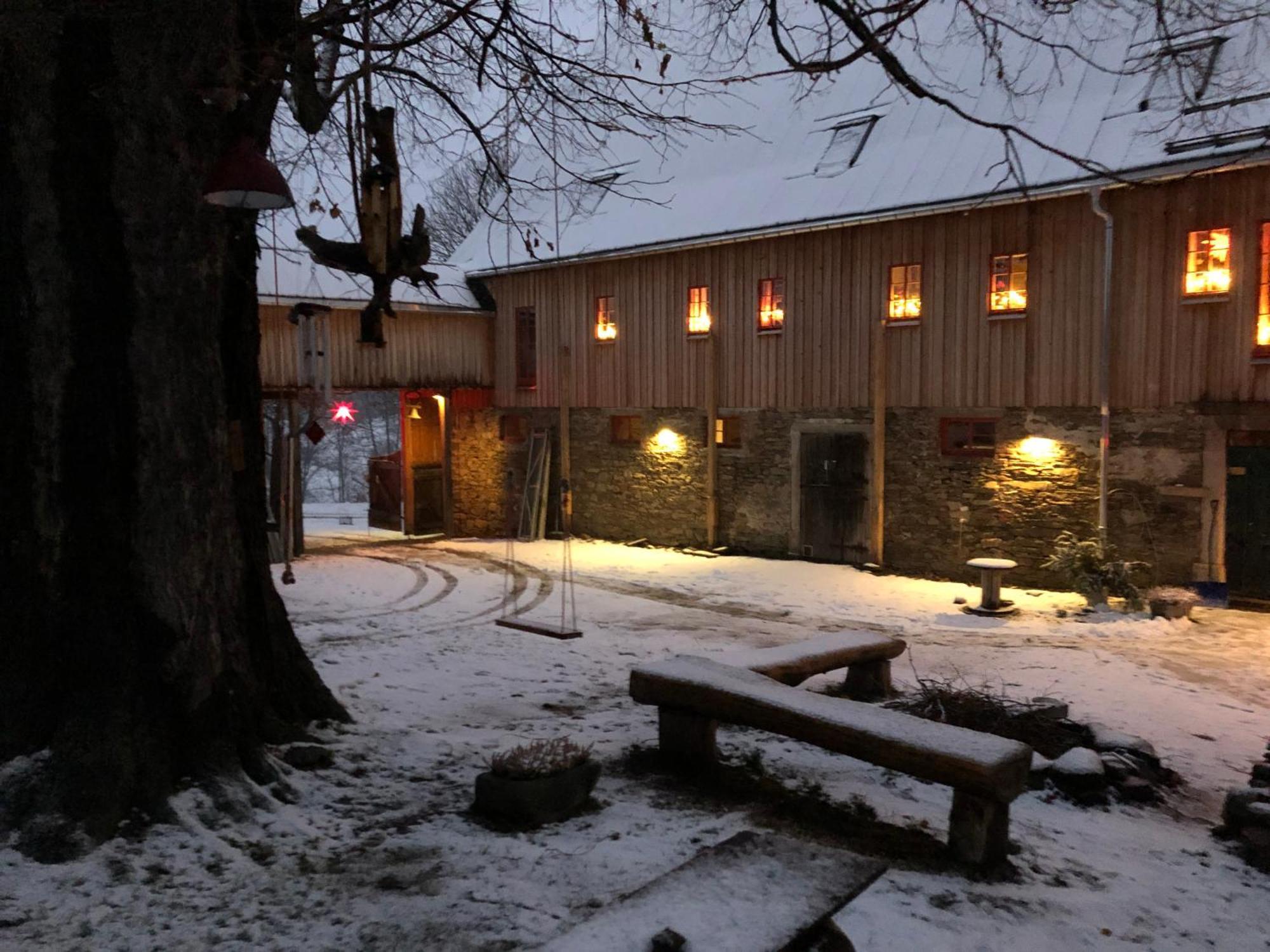 Ferienhaus Lebenswerkstatthof Mildenau Bagian luar foto