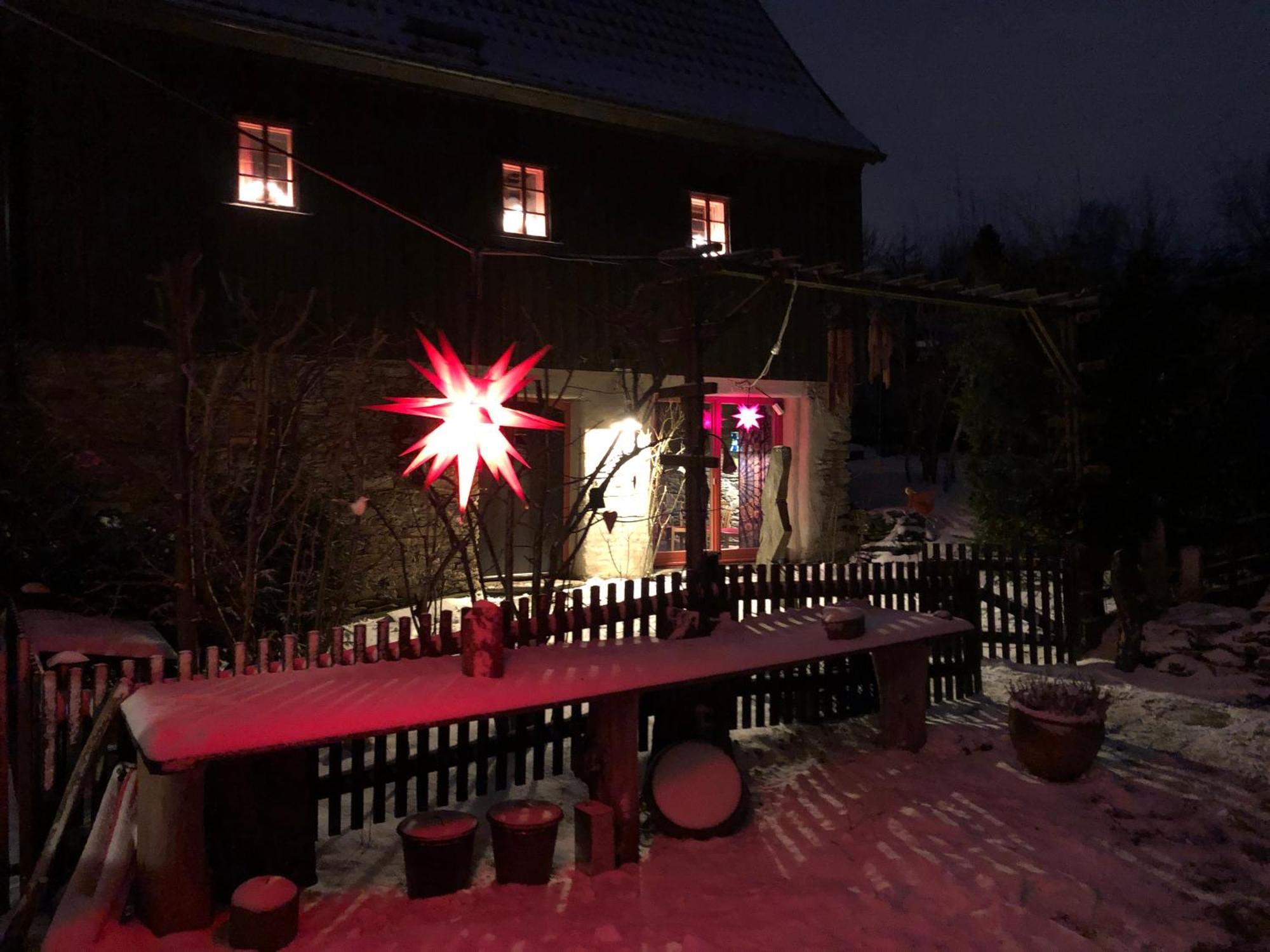 Ferienhaus Lebenswerkstatthof Mildenau Bagian luar foto